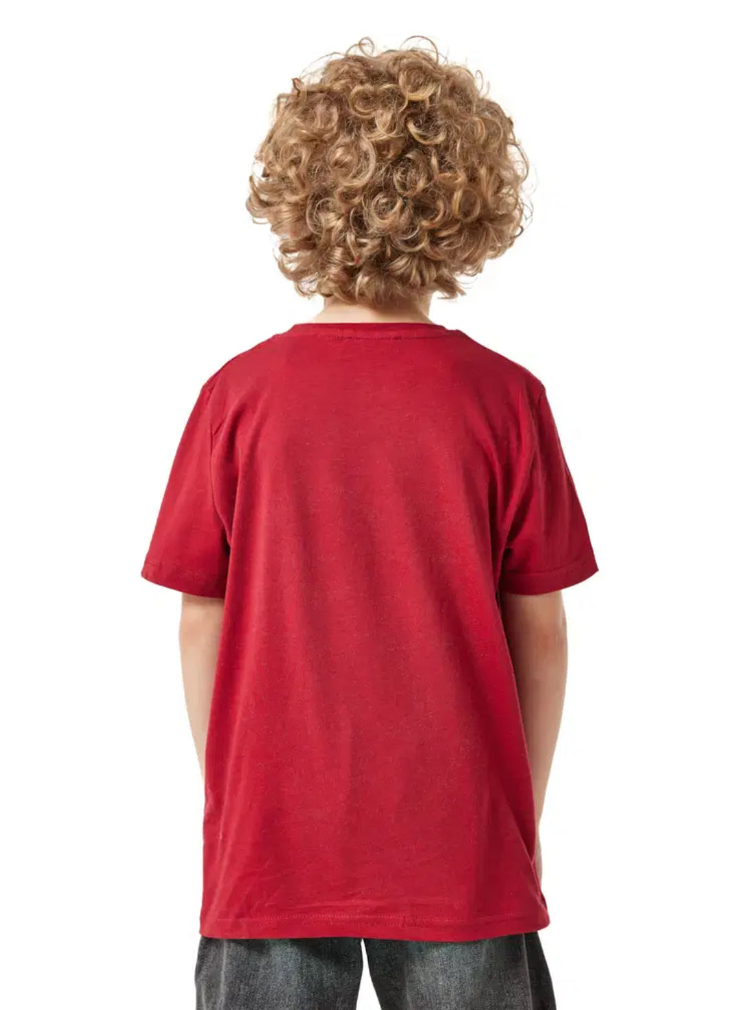 Galatasaray 25 Şampiyonluk Çocuk T-Shirt Kirmizi