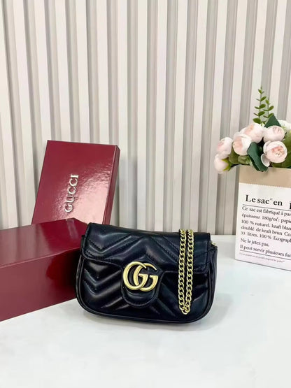 Gucci GG Marmont Mini Zwart