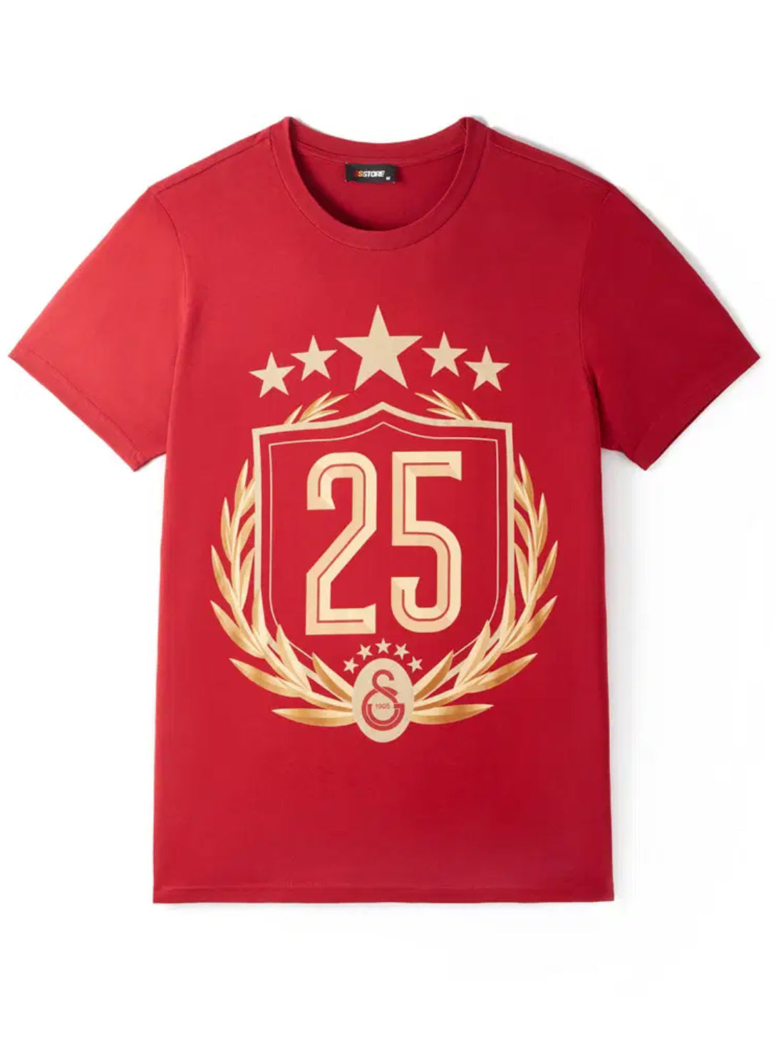 Galatasaray 25 Şampiyonluk T-Shirt Kirmizi