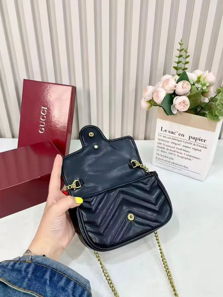 Gucci GG Marmont Mini Zwart