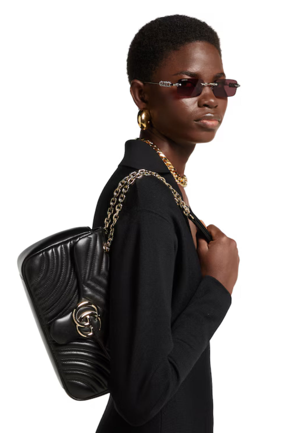 GG MARMONT MEDIUM SHOULDER BAG