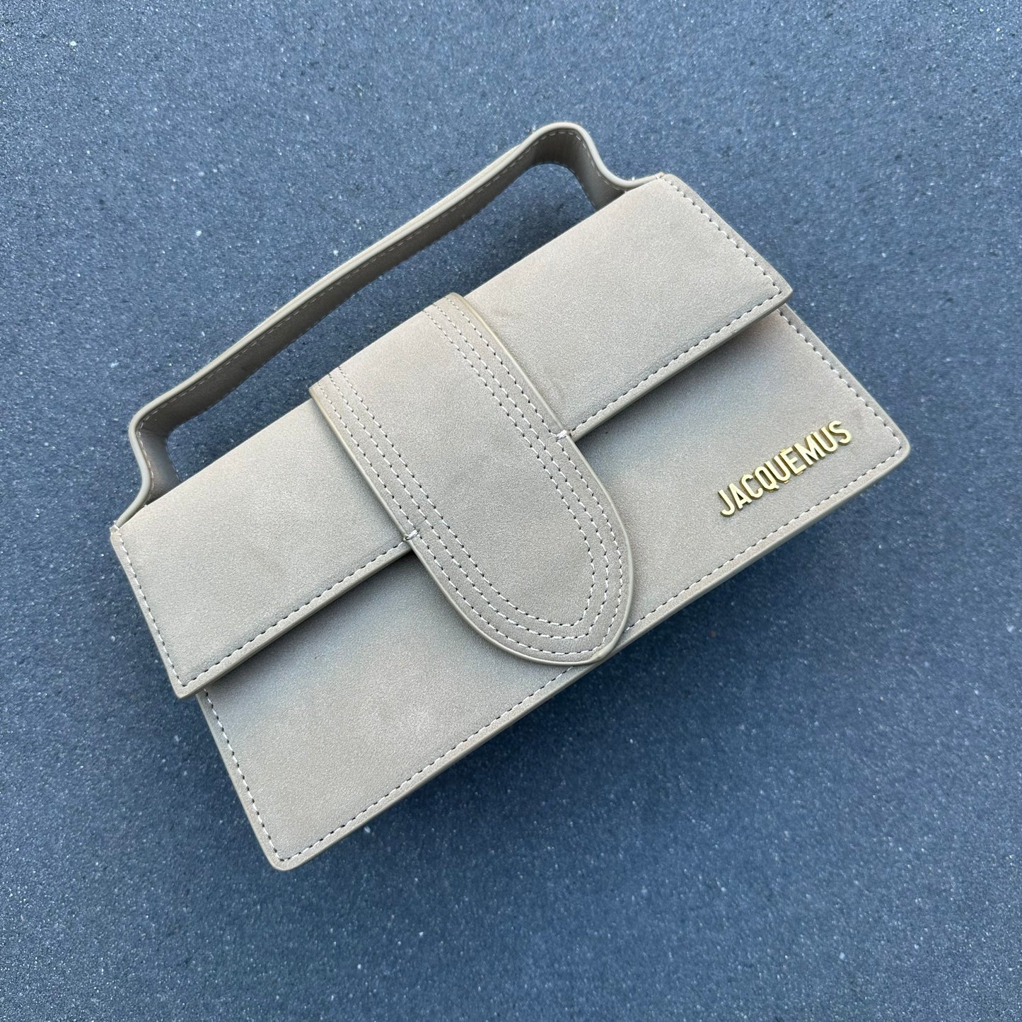 Jacquemus Beige Suede