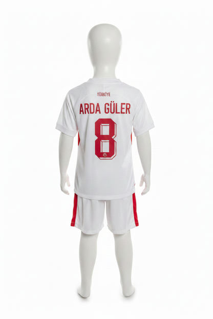 Turkije wit uitshirt Arda Güler achterkant