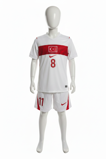 Turkije wit uitshirt Arda Güler voorkant